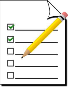 Click image of paper and pencil to being survey of librarian instruction 