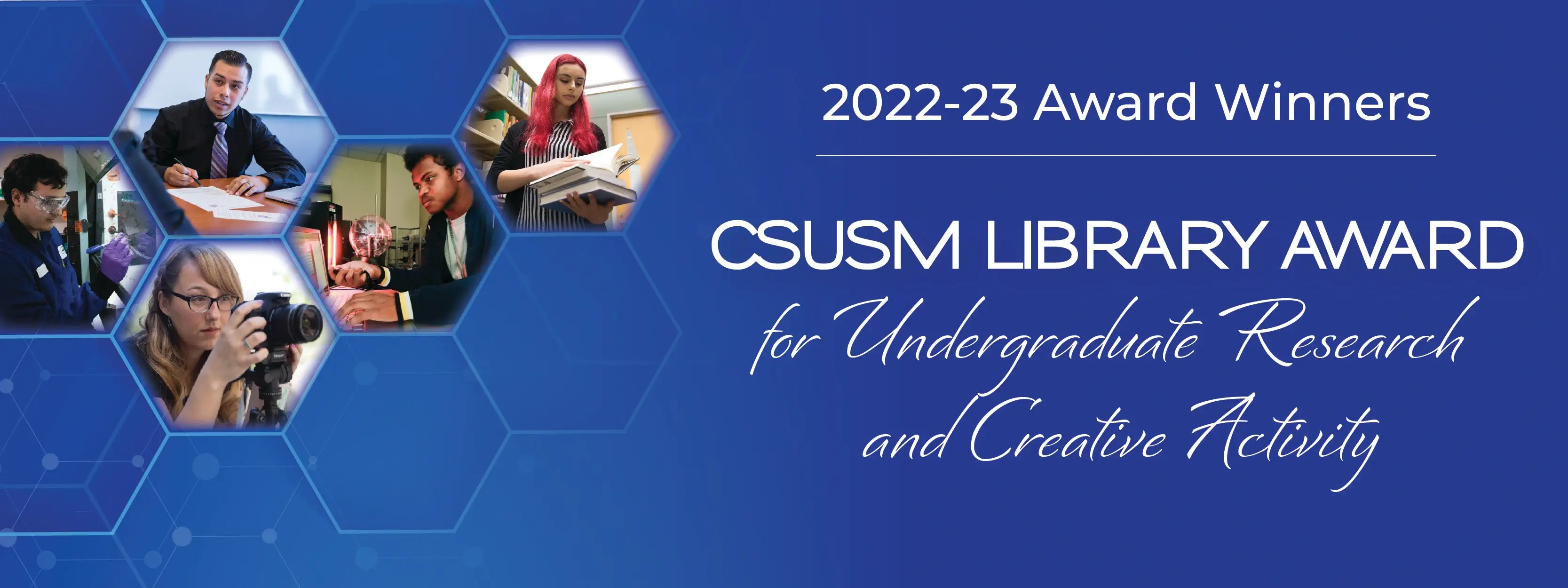 Image for the Spotlight on 2022-23 CSUSM University Library Award Winners