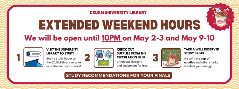 Image for the Spotlight on Prepare for Finals with Extended Library Hours