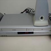 Image of DVD/VCR combo unit which allows easy capturing from VHS tapes.